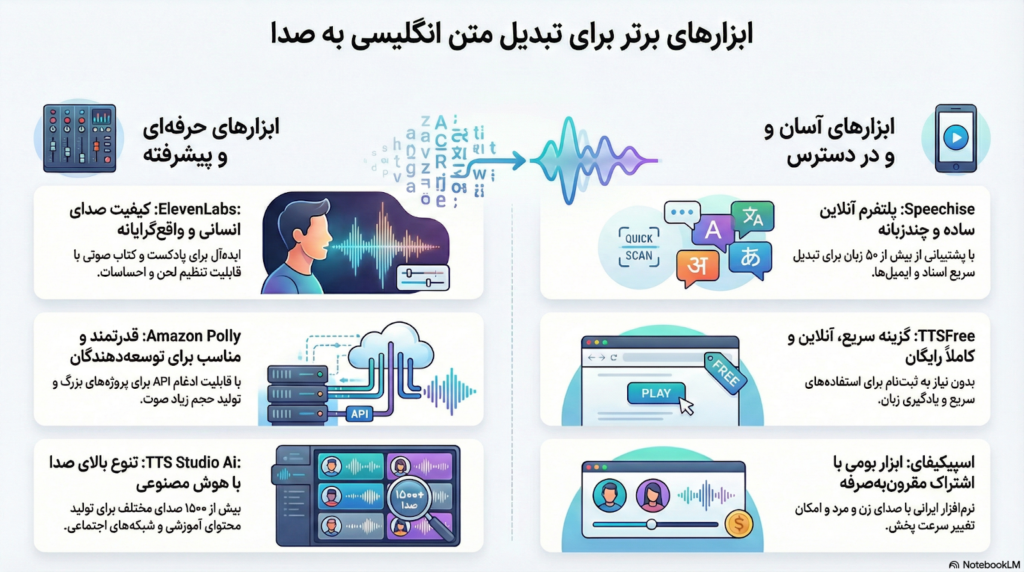 تبدیل متن انگلیسی به صدا