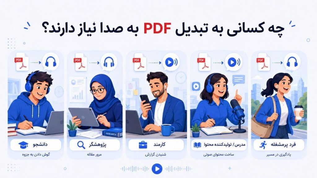 تبدیل PDF به صدا