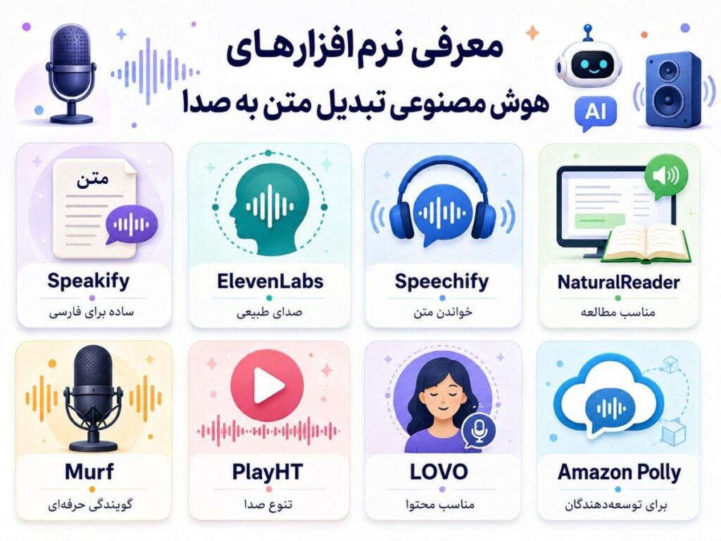 ساخت کتاب صوتی با هوش مصنوعی